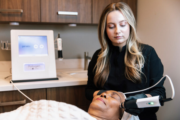 Facial treatment at Boyd Facial treatment at Boyd