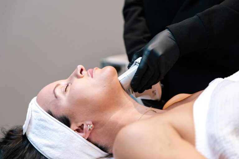 Ultherapy treatment in action at BOYD