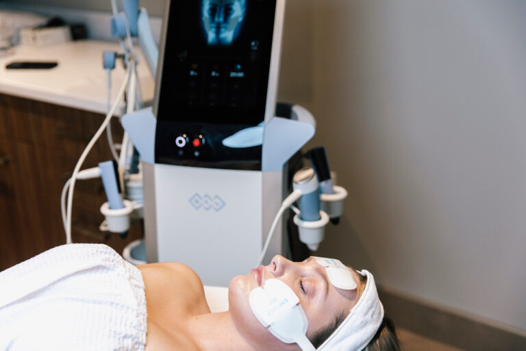 Non-surgical face treatment at BOYD