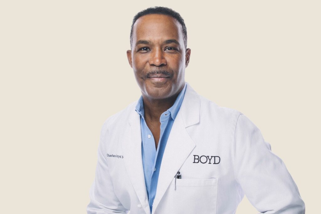 Dr. Charles Boyd MD, facial plastic surgeon and founder of BOYD Med Spa, Metro Detroit